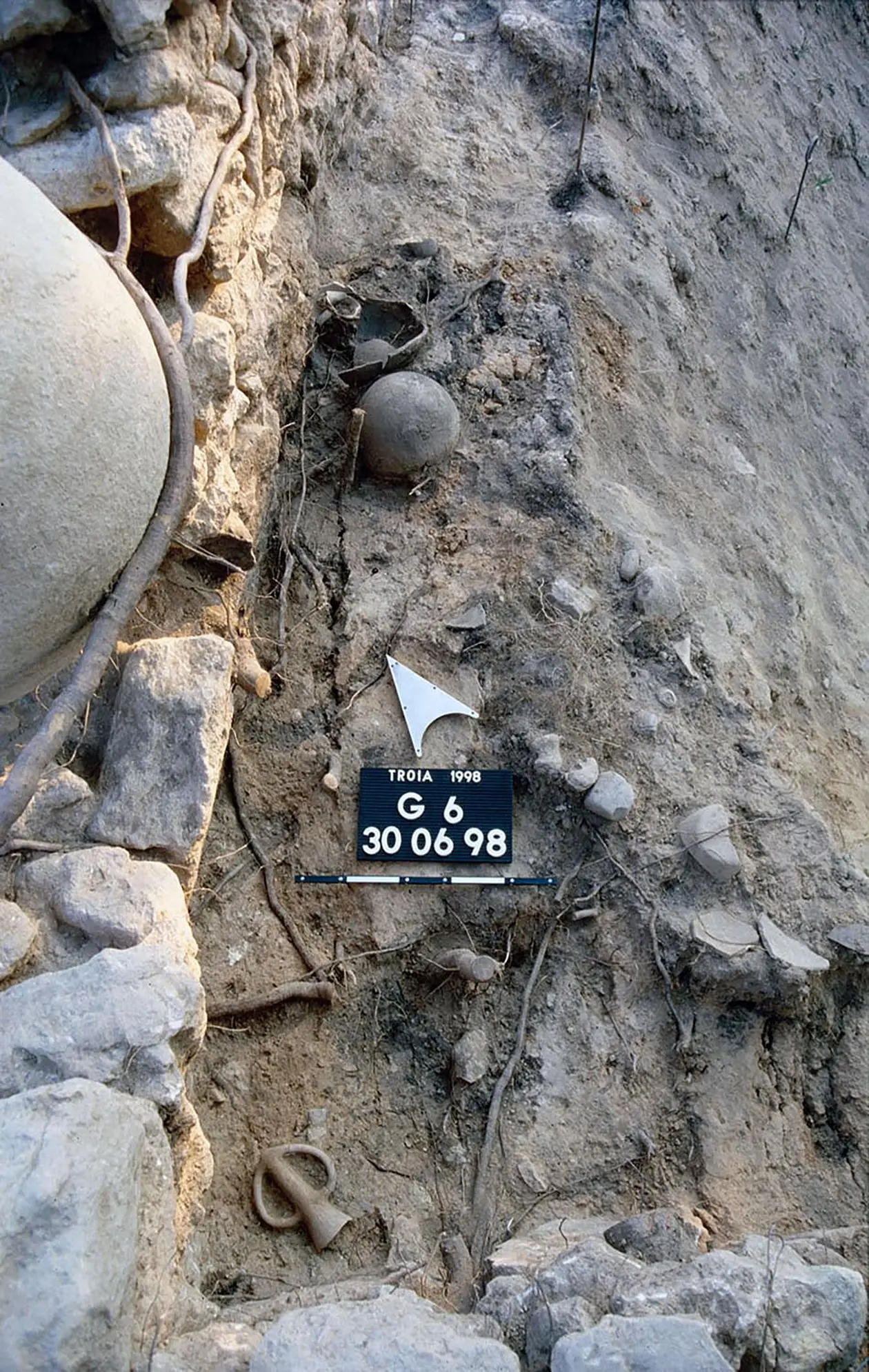 Archaeological site of a Depas goblet