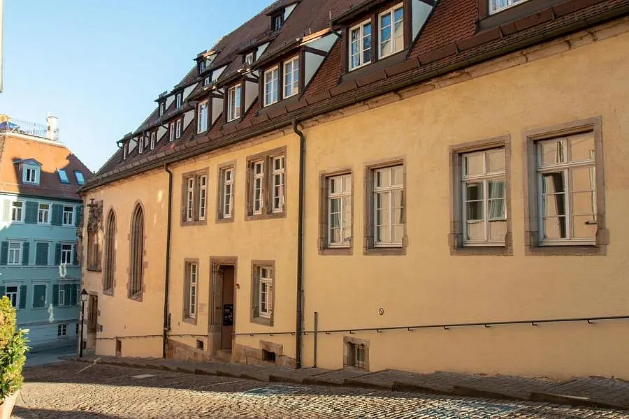 Der Pfleghof, das Stammhaus der Tübinger Musikwissenschaft.