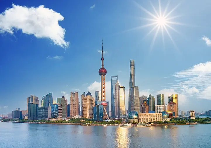 Skyline von Shanghai