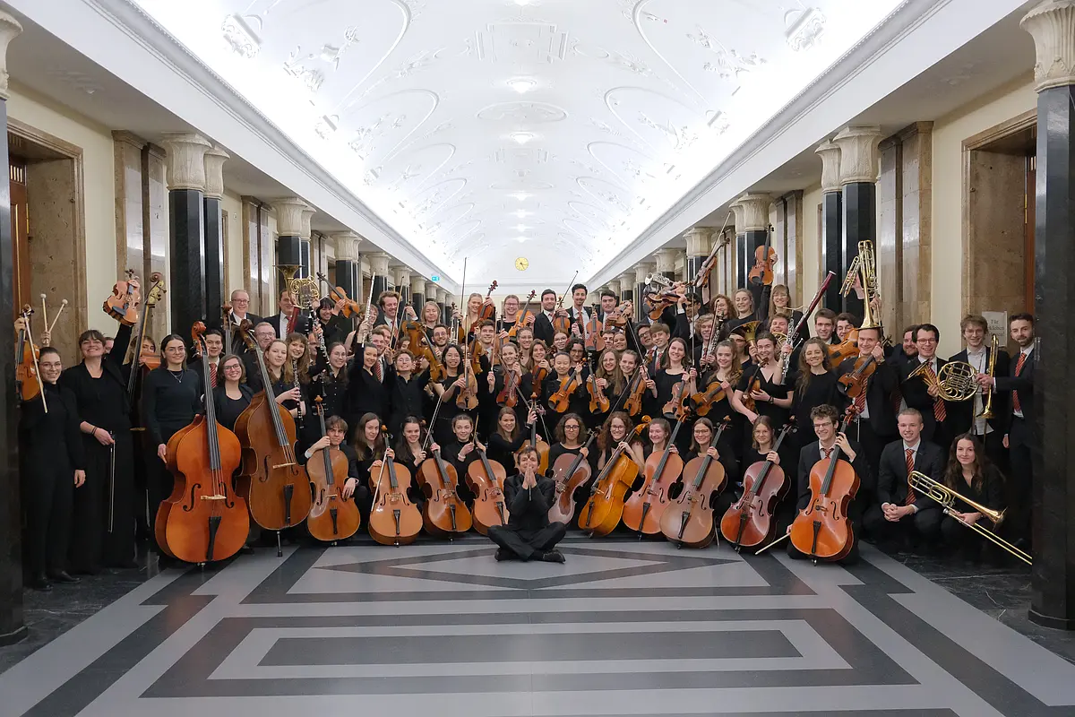 Gruppenbild Akademisches Orcherster