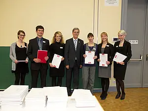 Stipendiaten der Juristischen Fakultät.