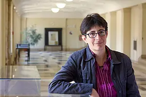 Dr. Regina Keyler ist seit dem 15. April 2015 Leiterin des Universitätsarchivs. Universität Tübingen/Friedhelm Albrecht