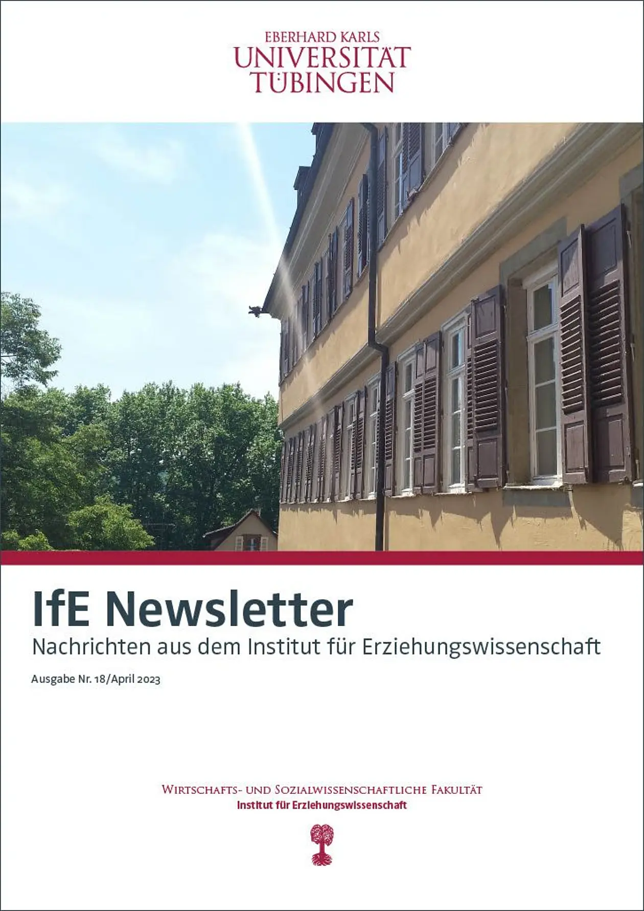 Titelbild des achtzehnten Newsletters
