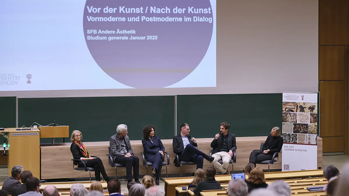 Podiumsdiskussion Ringvorlesung Andere Ästhetik