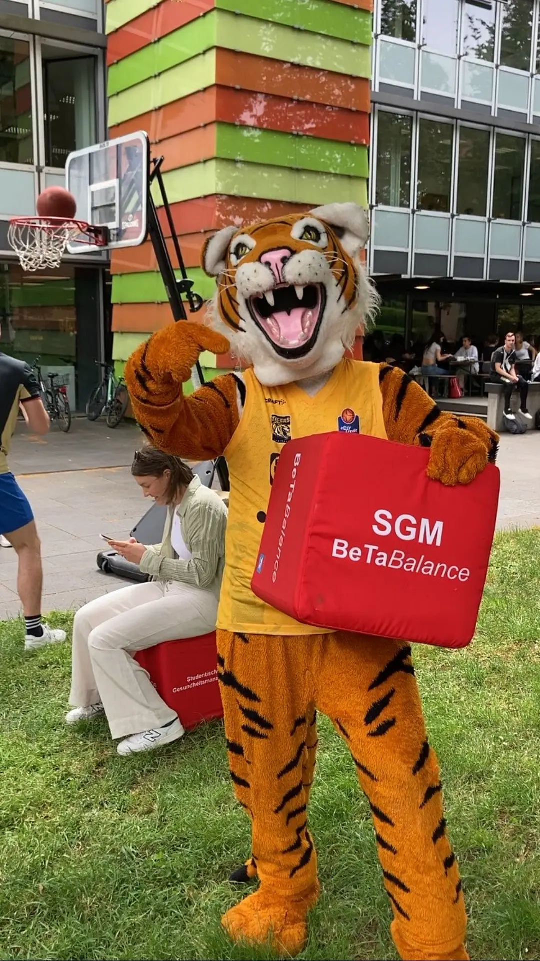 Tigers Maskottchen 