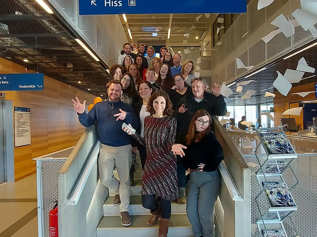 Die internationale Gruppe bei der SUCTI-Weiterbildung an der Universität Stockholm