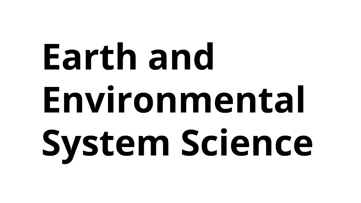 Earth and Environmental System Science
