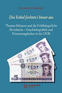 Buchcover Fleischauer: Thomas Müntzer