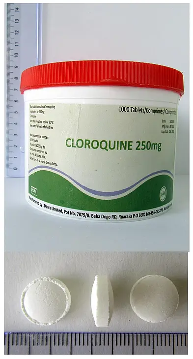 Gefälschte „Chloroquin-Tabletten“ aus dem Kongo 
