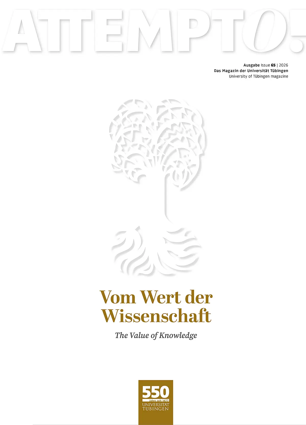 Titelbild der ATTEMPTO-Ausgabe