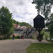 Taubenhaus an der Neckarinsel