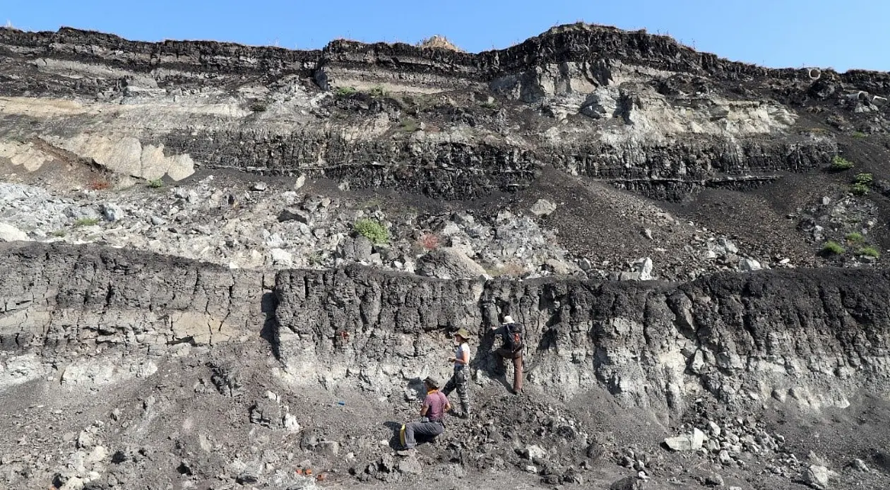Survey of the Megalopolis mine tiers