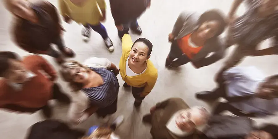 Gruppe von Studierenden