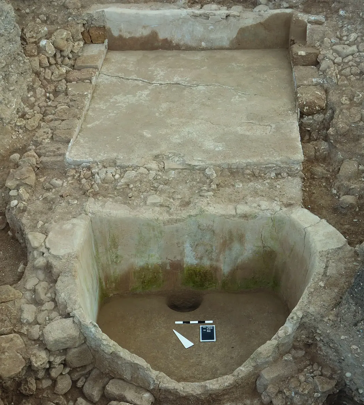 The wine press of Tell el-Burak.