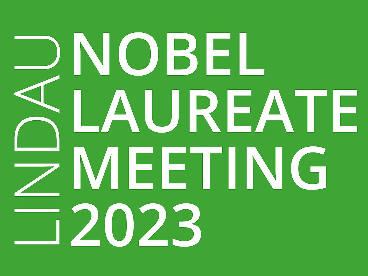 Schriftgrafik Lindau Nobel Laureate Meeting 2023