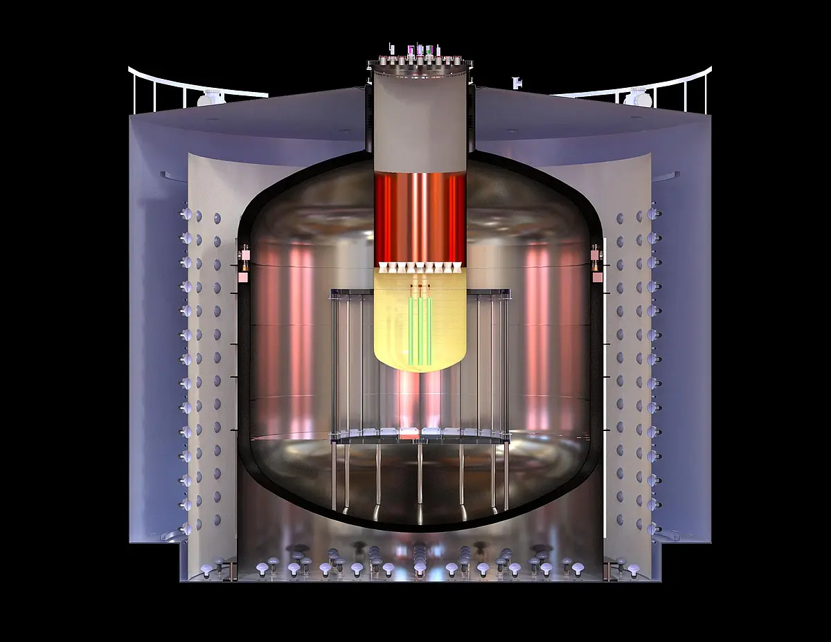Grafik zum geplanten Aufbau des LEGEND-Experiments