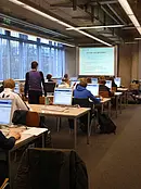 Recherche-Schulung durch das Info-Zentrum der UB