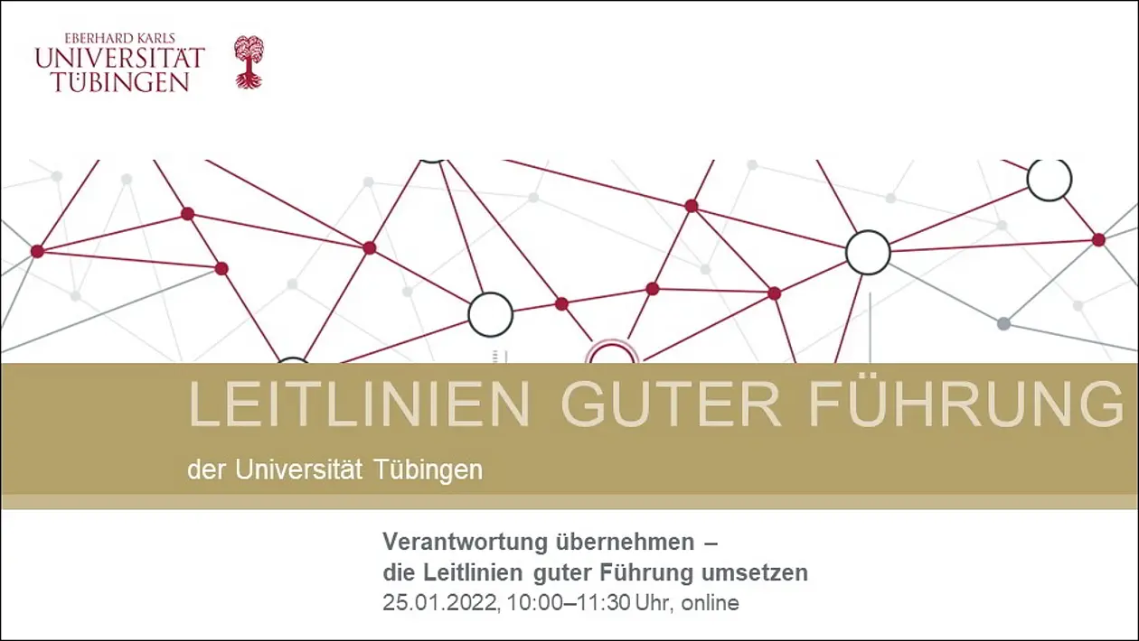 Banner "Leitlinien guter Führung"