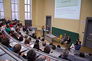 m Sommersemester wird es weitere SAP-Informationsveranstaltungen für die Beschäftigten der Universität Tübingen geben. Foto: Friedhelm Albrecht/Universität Tübingen