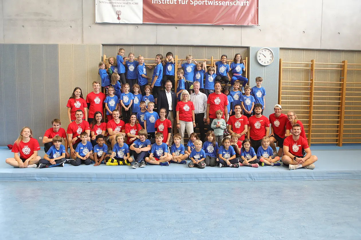 Große Begeisterung: die 1. Kindersportwoche an der Uni Tübingen