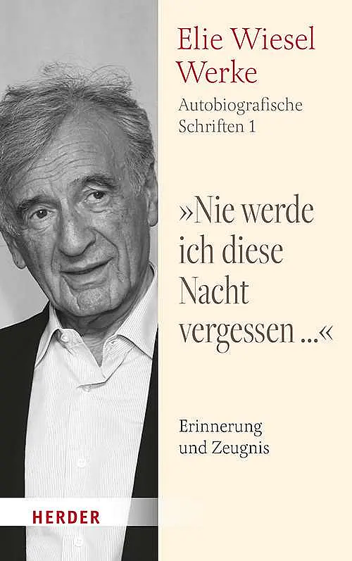 Buchcover „Elie Wiesel Werke”