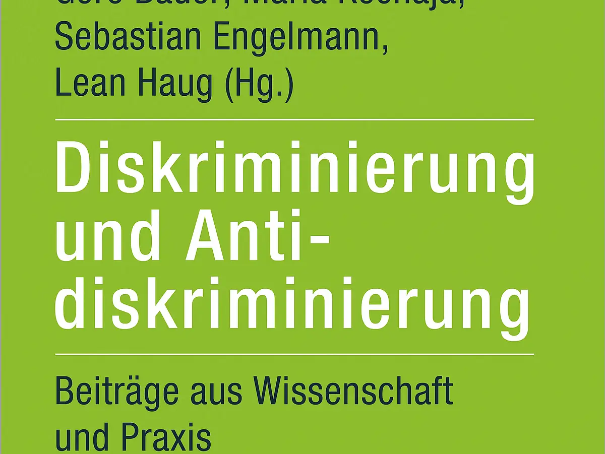 Buchcover "Diskriminierung Antidiskriminierung"