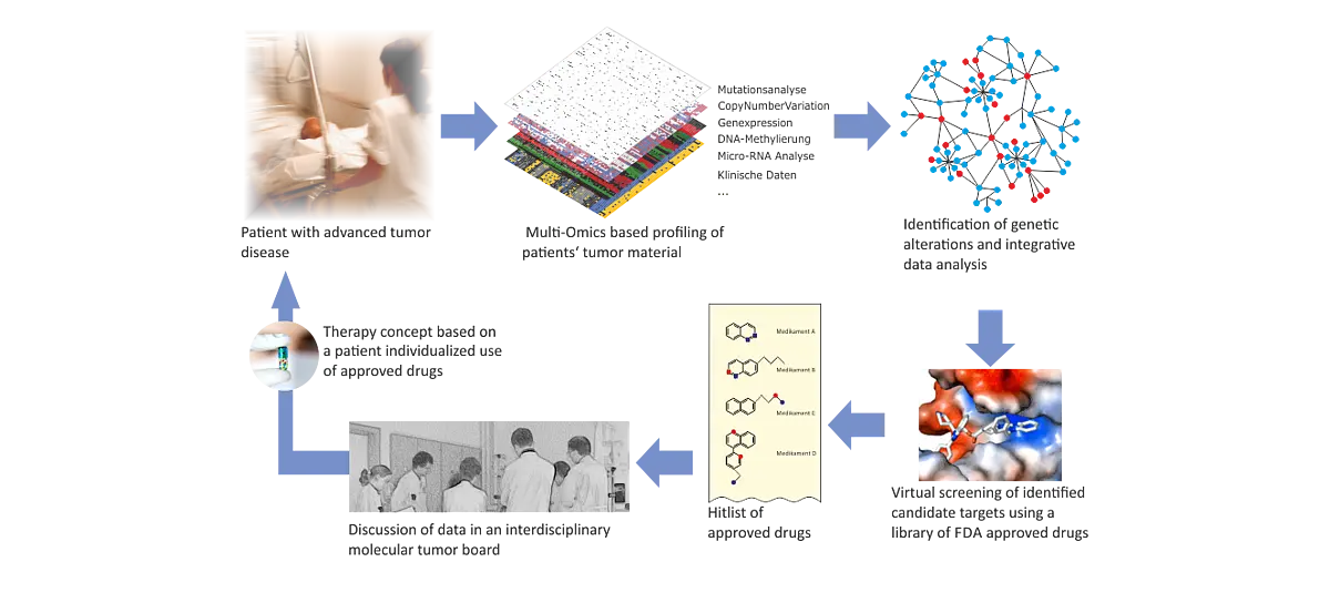 Figure: ‘omics-based patient individualized drug repurposing.