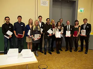 Stipendiaten der Wirtschafts- und Sozialwissenschaftlichen Fakultät.