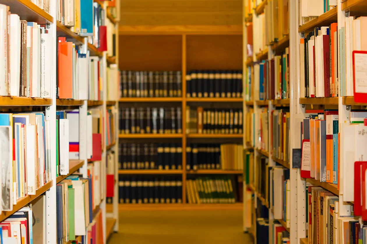 Foto der Institutsbibliothek