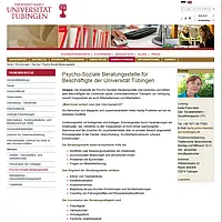 Homepage Psycho-Soziale Beratungsstelle: www.uni-tuebingen.de/de/2176