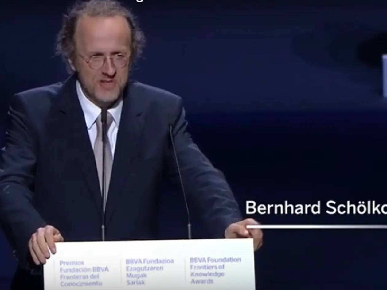 Bernhard Schölkopf bei den BBVA Foundation Frontiers of Knowledge Awards