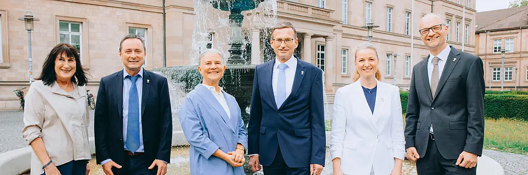 Gruppenbild der Rektoratsmitglieder