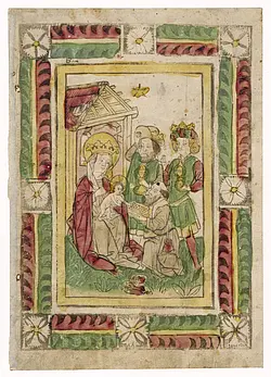 Heilige Drei Könige. UB-Signatur: Ke XVIII 4 a.2, 1. Stück