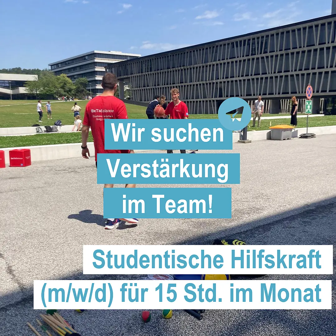 Studierende beim Bewegungssnack on Tour