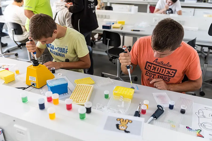 Experimente im Labor