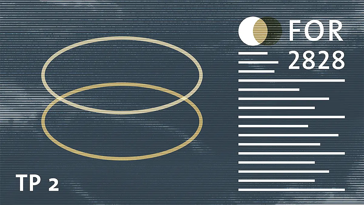 P2: Figurationen der Inspiration, Autorisierung und Auratisierung in der englischen Literatur. Zwei goldene Ringe vor anthrazit grauem Hintergrund