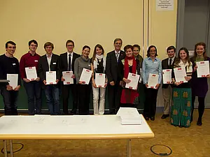 Stipendiaten der Mathematisch-Naturwissenschaftlichen Fakultät.