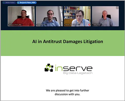 Screenshot of the symposium