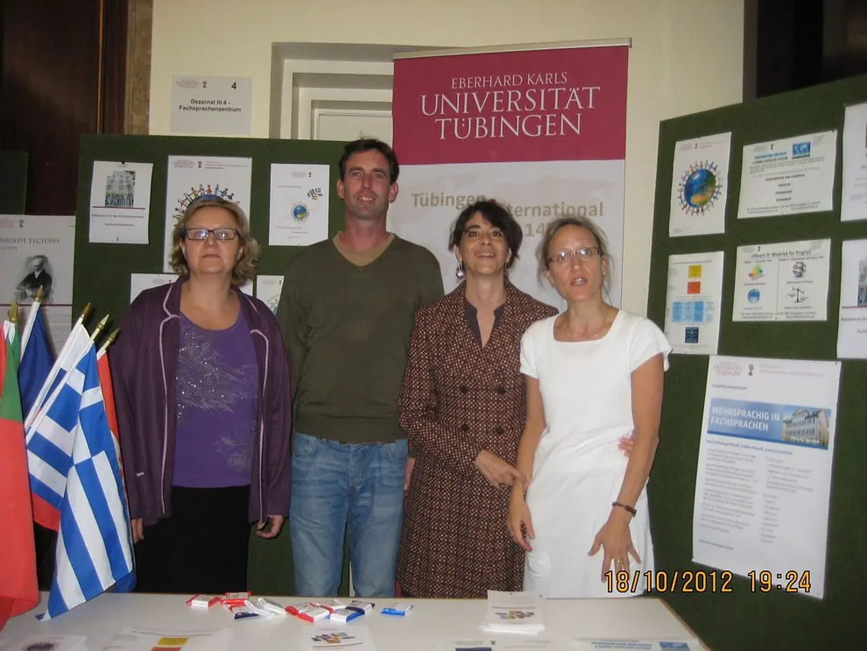 Infostand des FSZ beim Dies Universitatis 2010