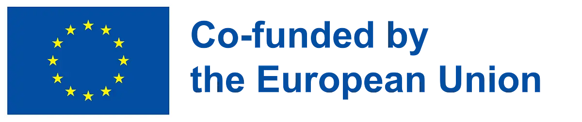 EU logo and text "Co-founded by the European Union"