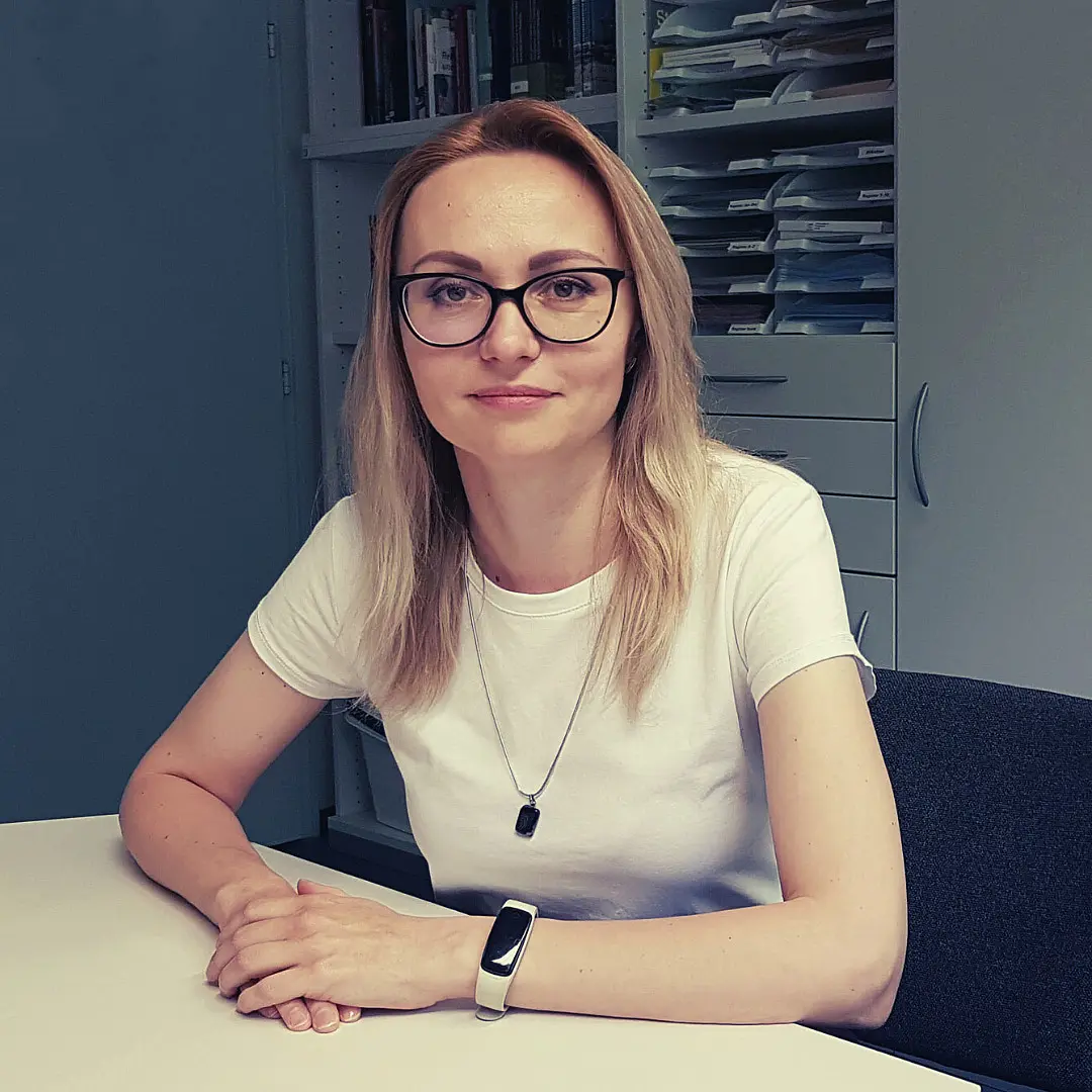 Foto der ukrainischen Soziologin Dr. Taisiia Ratushna