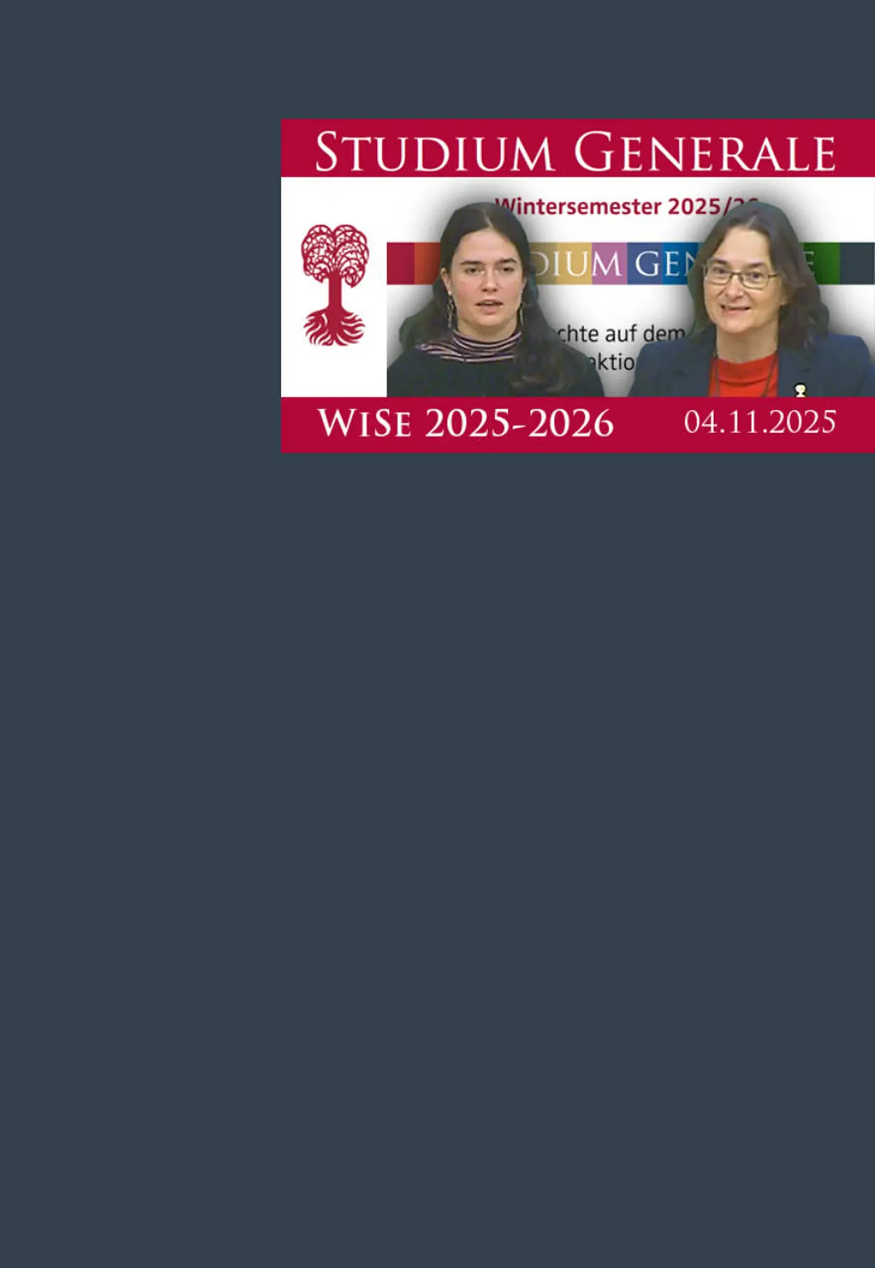 Das Bild zeigt die Vorschau des Videos.