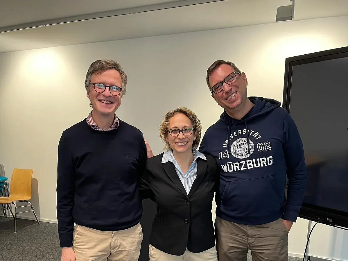 left to right: Stephan Winter, Stephanie Budwey, Martin Stuflesser