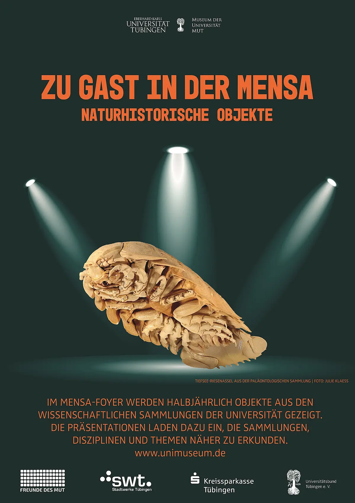 Plakat Mensa Ausstellung