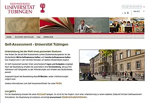 Webseite Self-Assessment