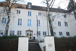 Das Studiengebäude des Leibniz-Kollegs in der Brunnenstraße aus dem Jahr 1928. Foto: Universität Tübingen / Friedhelm Albrecht