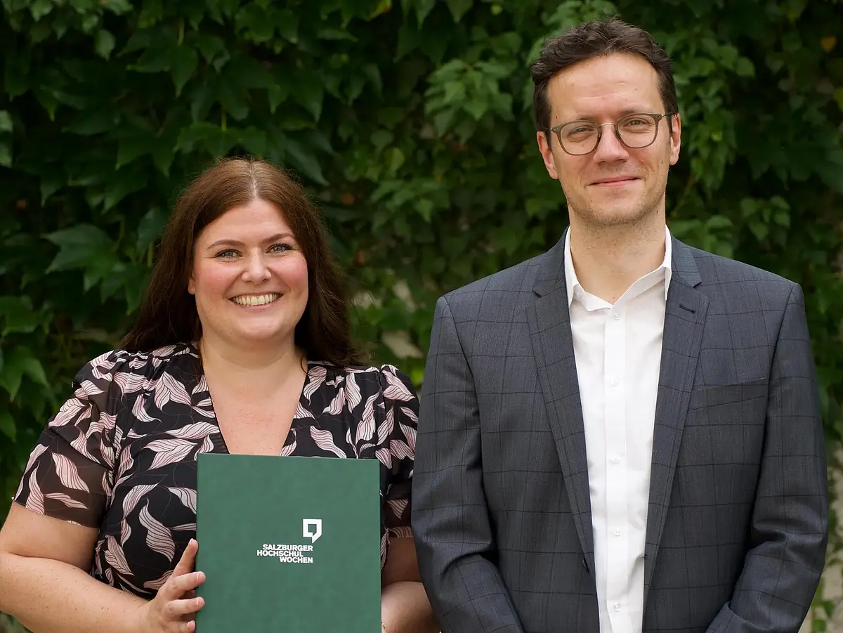 Dr. Engelmann mit dem Obmann der SHW Prof. Dr. M. Dürnberger