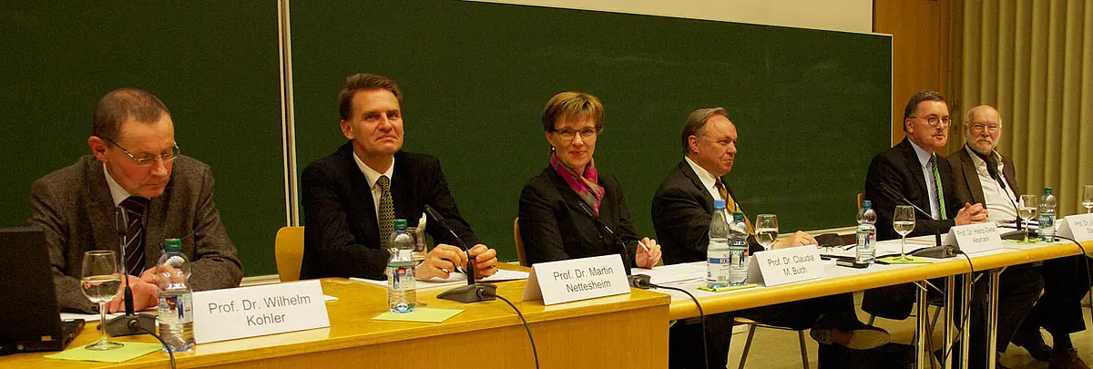 Diskussionspunkt unter anderem: die Entstehung der aktuellen Euro-Krise.
