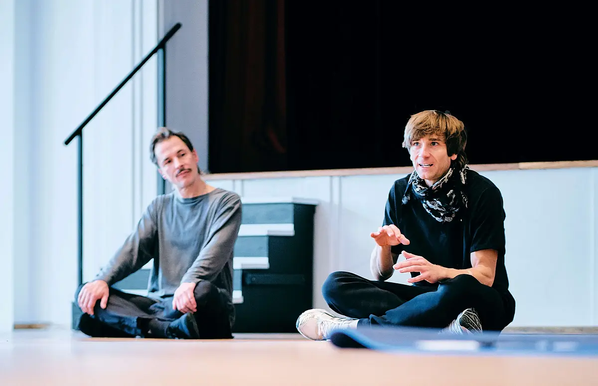 Friedemann Vogel (rechts) und Thomas Lempertz (links)
