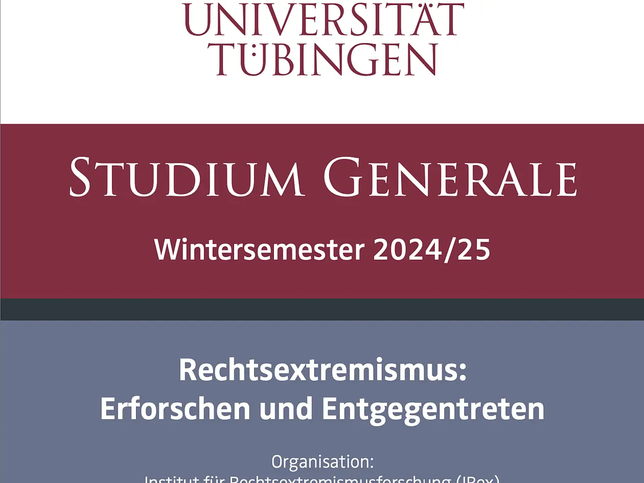 Das Bild zeigt die Ankündigung der Veranstaltung.